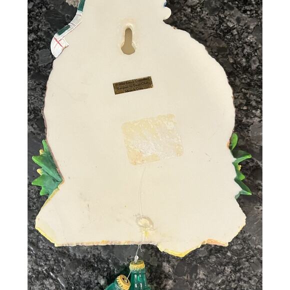 Enesco Moose Creek Crossing “Fishing Fibs” 2001 Wall Plaque #101177 - Picture 5 of 5